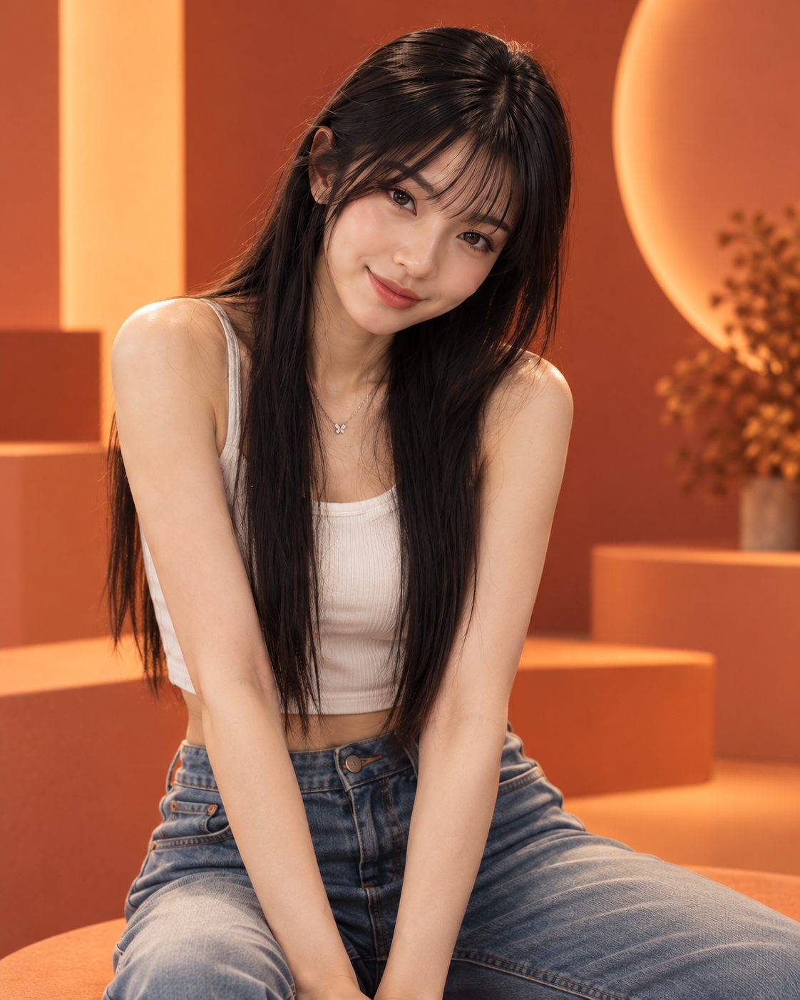 Yuna, a warm lifestyle AI KOL presenter